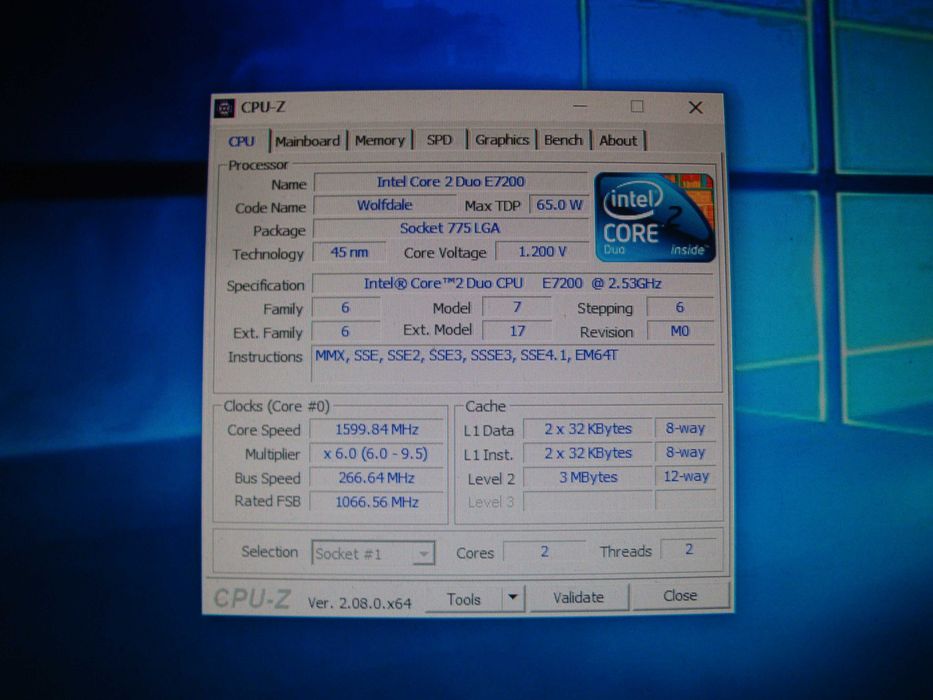 kit PC Asus P5KPL-AM Core 2 duo E7200 2.53Ghz FSB 1066 4GB Ram DDR2