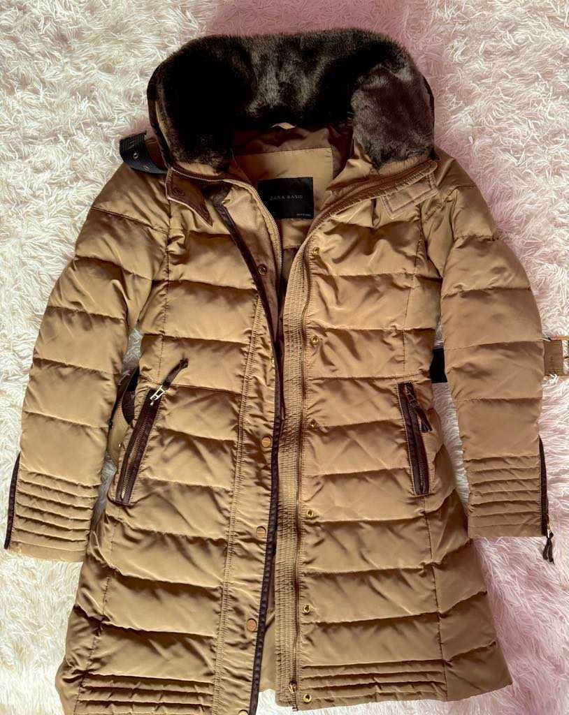 Дамско зимно яке Zara с гъши пух