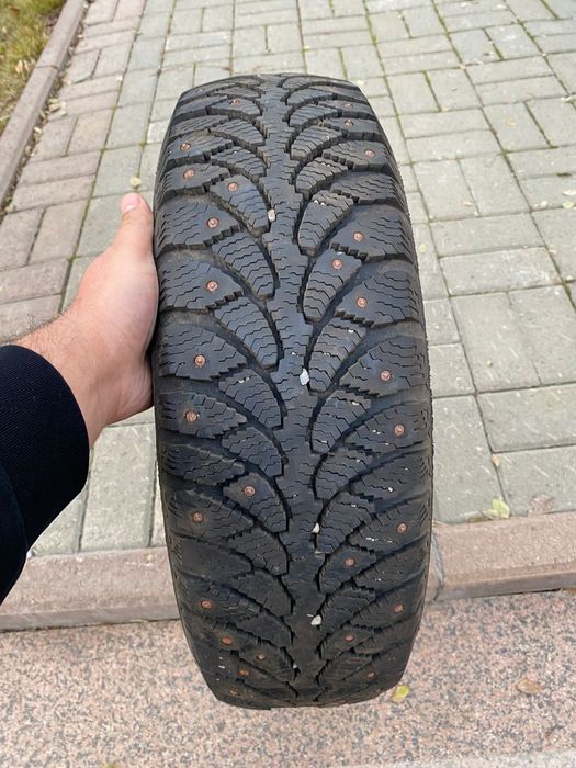 Автошины зимние бу