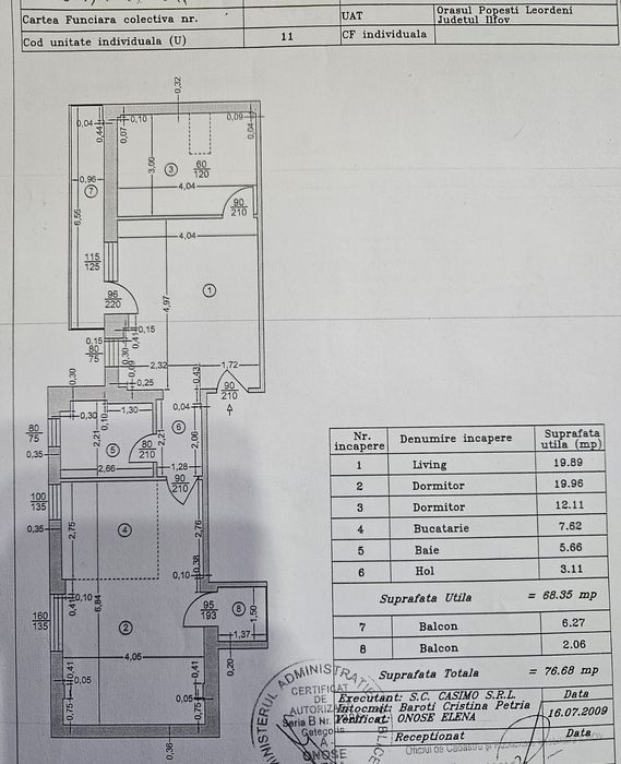 Apartament 3 cam