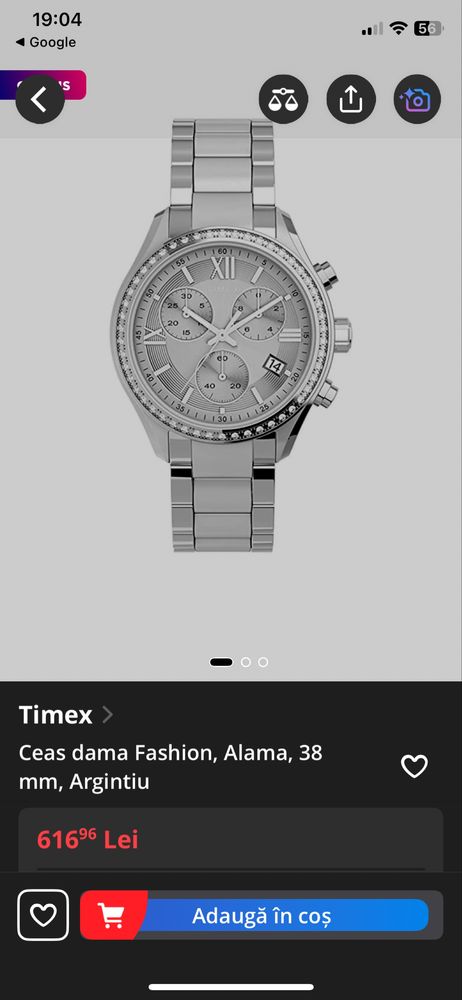 Ceas Timex dama impecabil