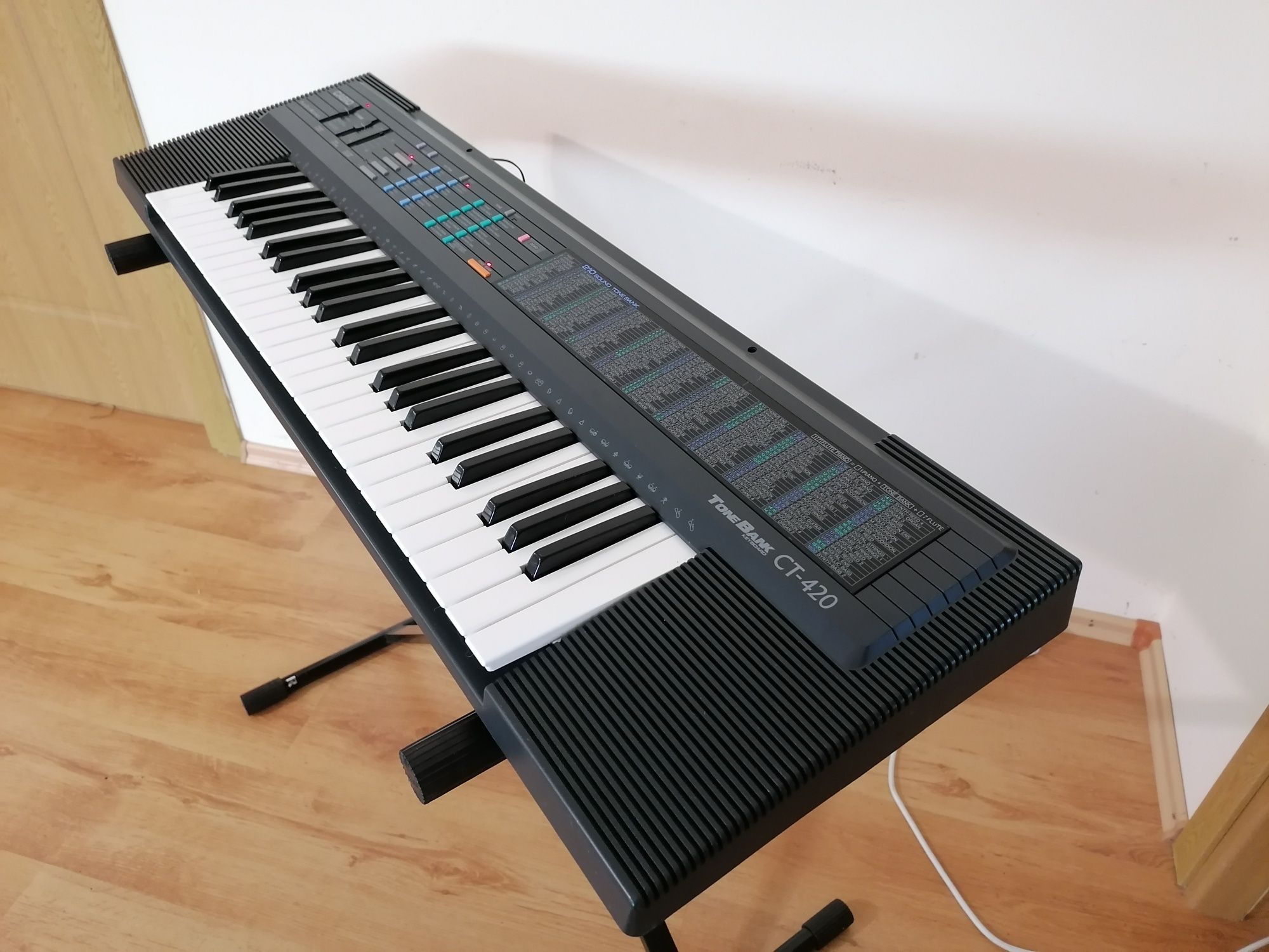 CASIO CT-420 pian digital polifonic orga electronică