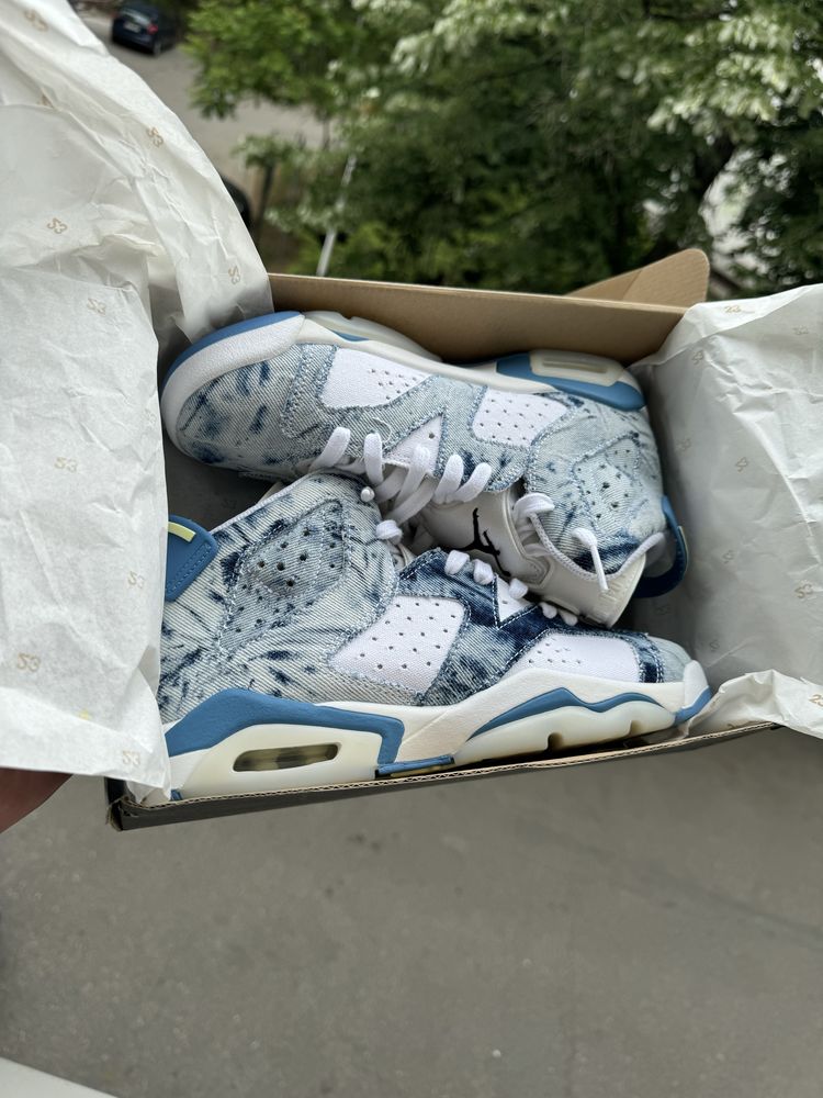 Jordan 6 Washed Denim 2022