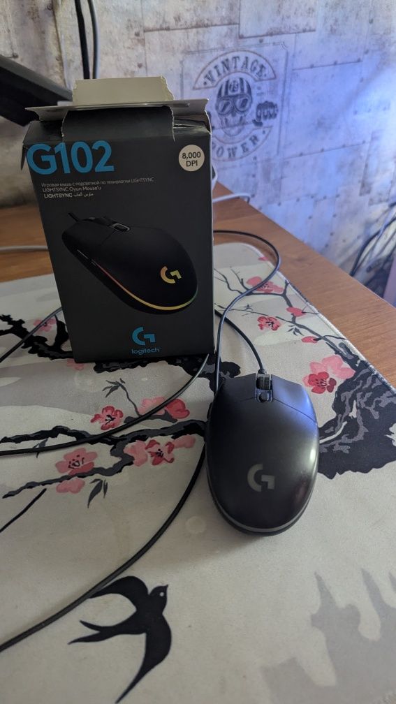 Мышь Logitech g 102