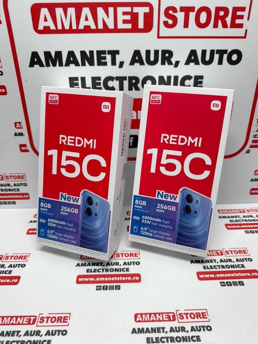 Xiaomi Redmi 15C 256GB Sigilat Amanet Store Braila [13560 13561]