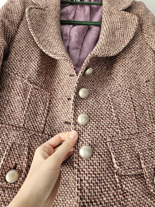 Sacou vintage y*me - lână alpaca - ca nou