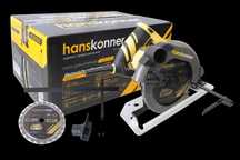 Дисковая циркулярная Hanskonner PLATINUM(ЕРМ)электр.диск190.пропил65мм