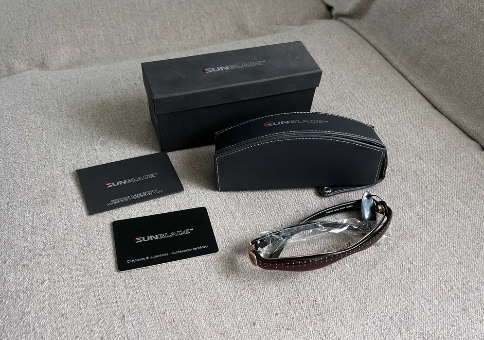 Ochelari Sunblade SB502K fără lentile, model rar colecționari vintage
