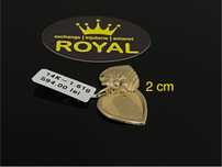 Bijuteria Royal CB : Pandant inima aur 14k 1,61 grame