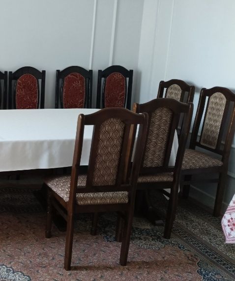 Стол, стулья б.у.