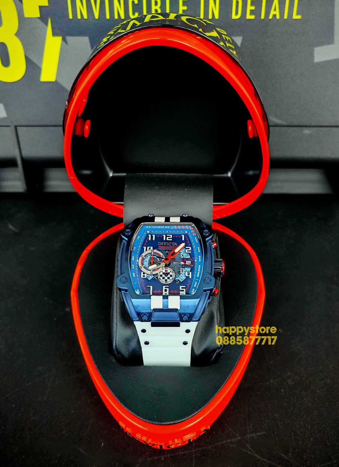 часовник INVICTA S1 Rally Diablo White/Blue, Инвикта нов