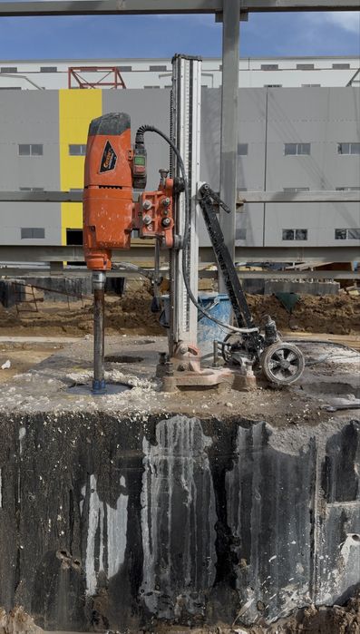 Алмазное бурение, сверление