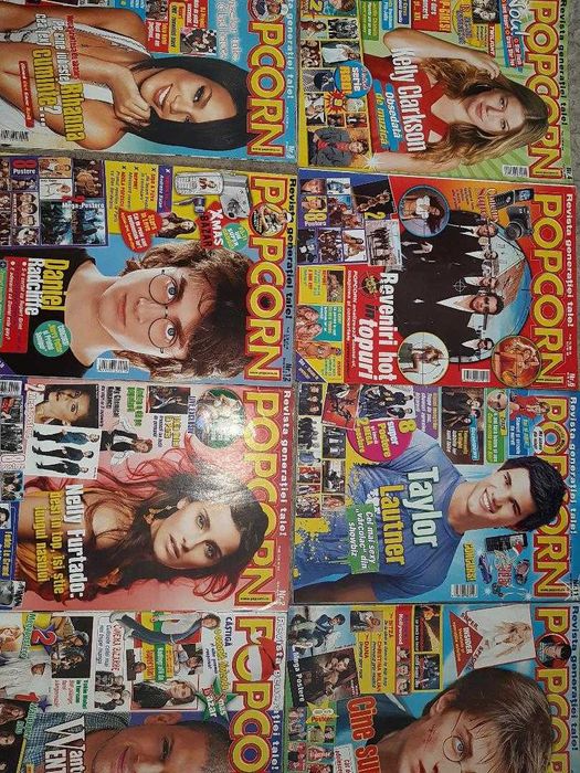 lot / set Reviste  popcorn anii 90 - 2000