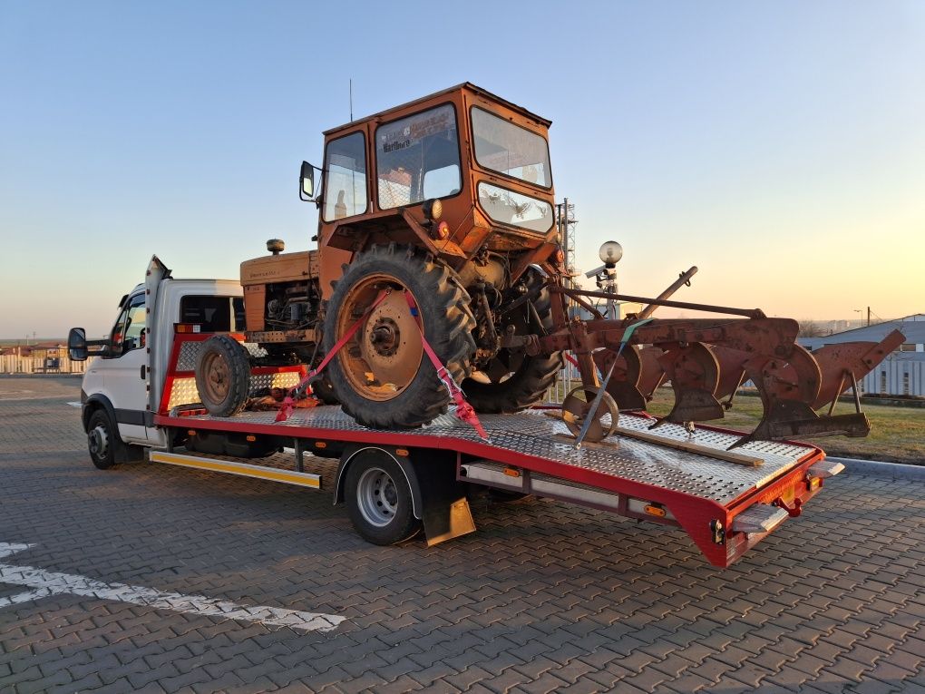 Tractări Auto ALEXANDRIA transport tractor Combina Bascula Camioane