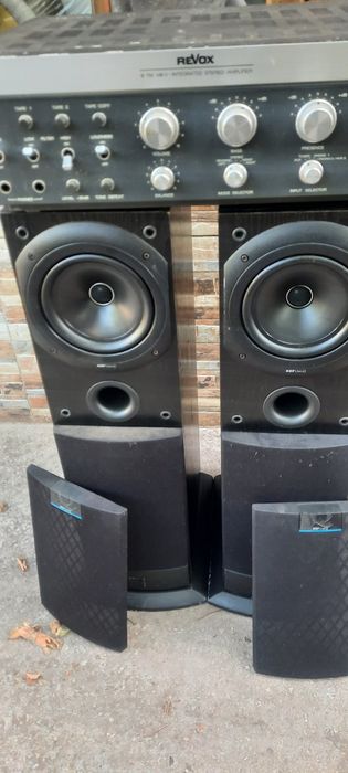 Тонколони Kef Q30 Усилвател Revox B750 mkII