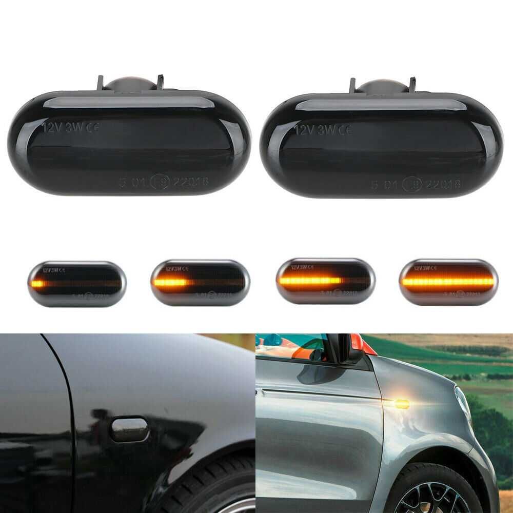 Semnalizari Dinamice LED Renault Clio Megane Nissan Opel Dacia Duster