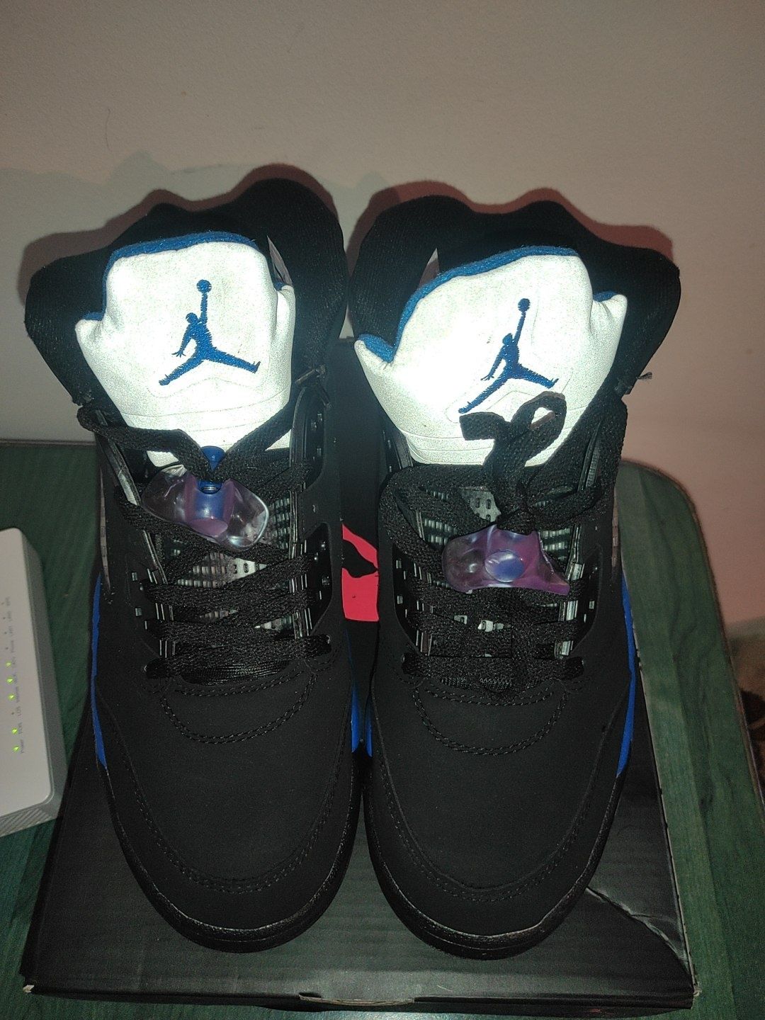 Jordan 5 reps Racer blue