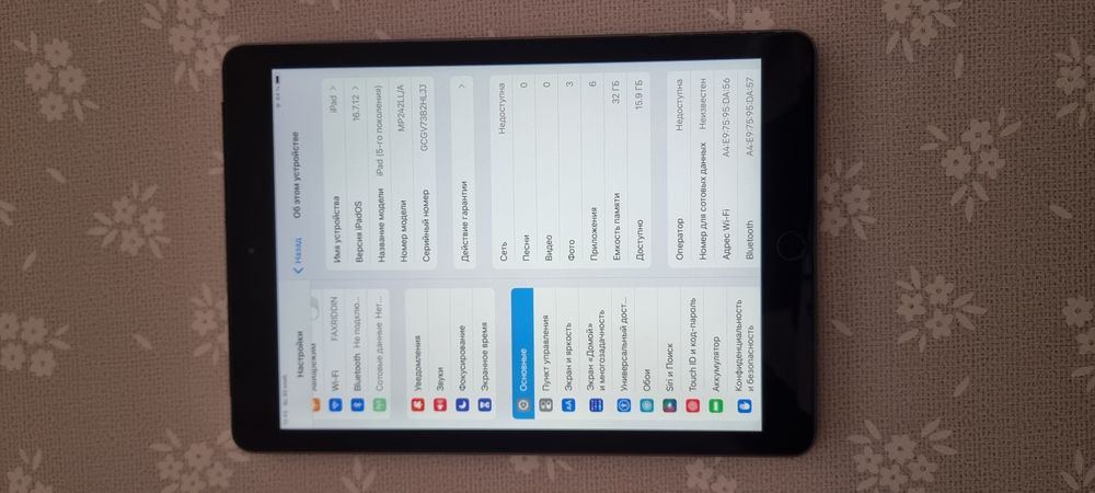 Продам Ipad 5 оригинал