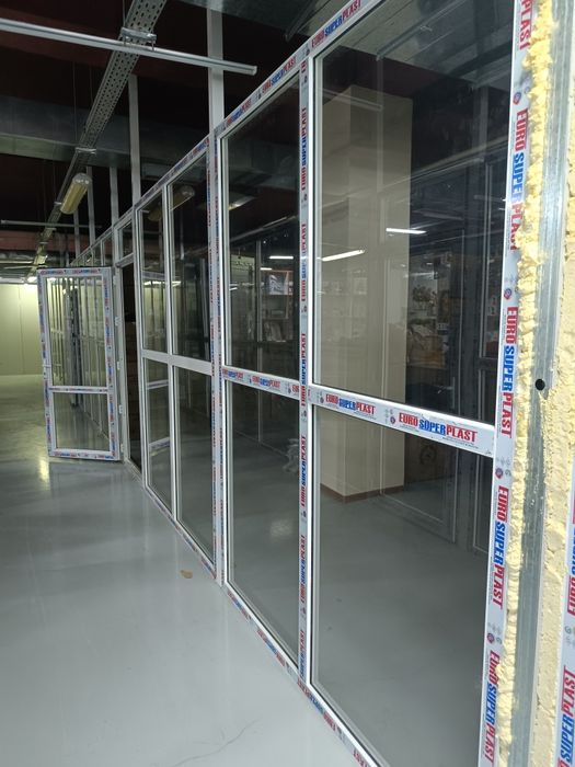 Продам металл пластиковый витражи разных размеров