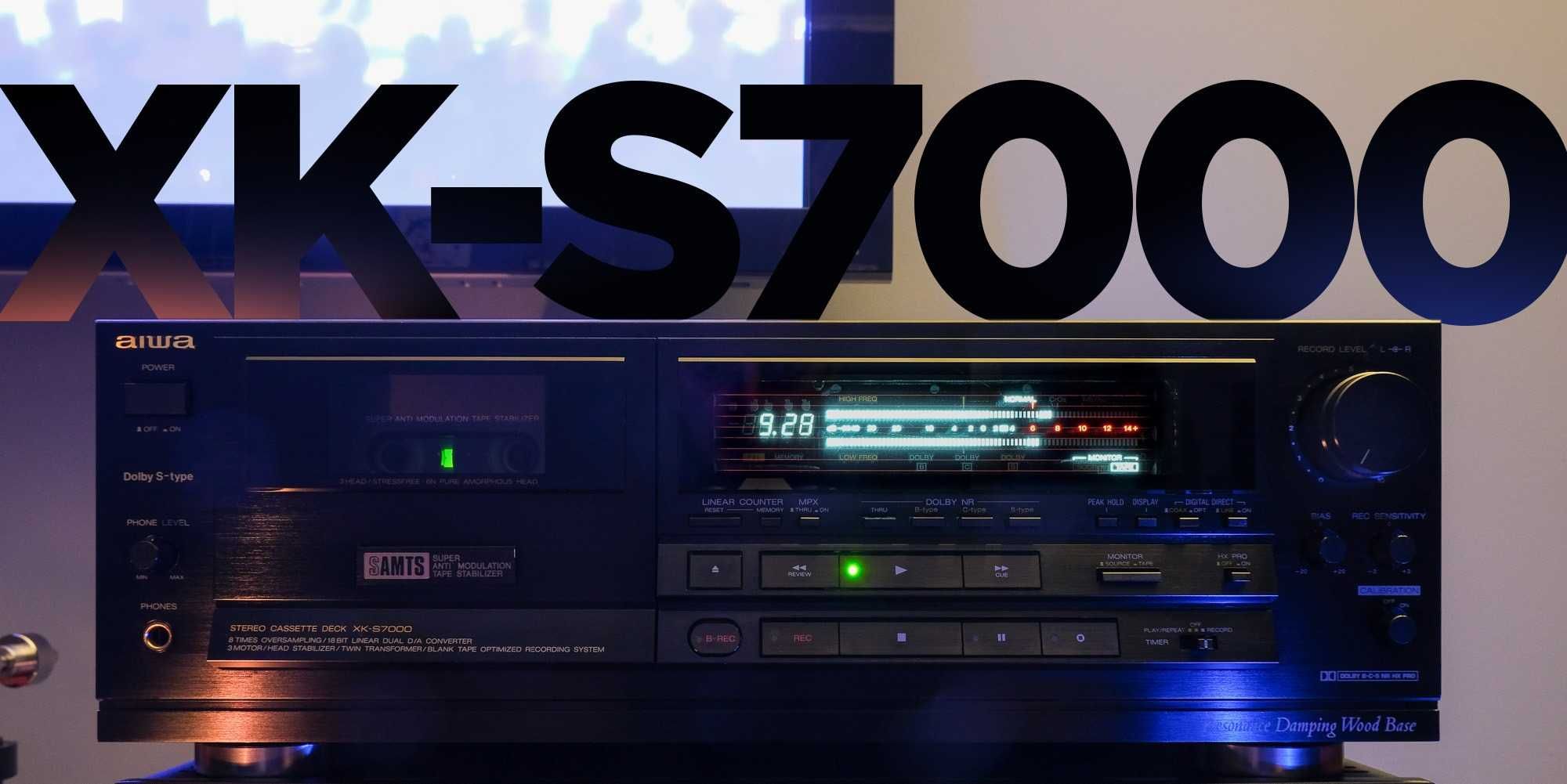 Продается кассетная дека AIWA XK-S7000
