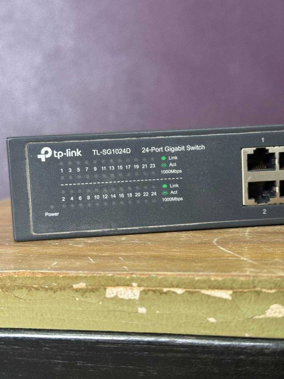 Продам порт 24 TP-Link TL-SG1024D, Internet ko'patirgich sotiladi