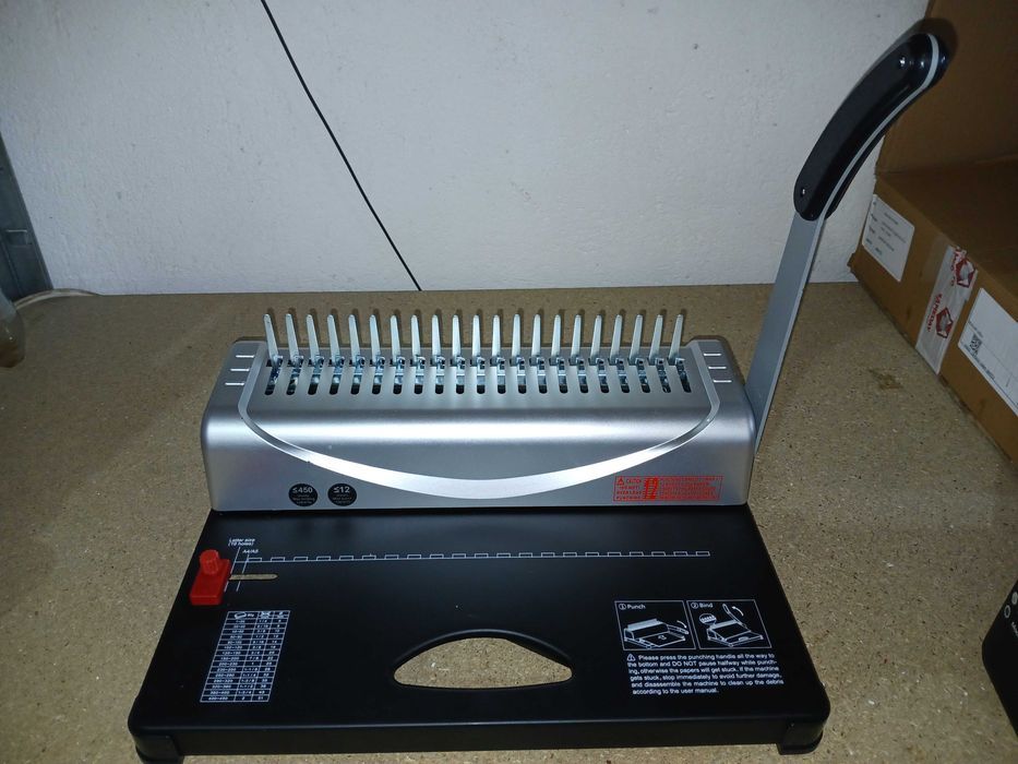 Masina indosariere Makeasy, 21 gauri, 450 coli, A4/A5, argintiu