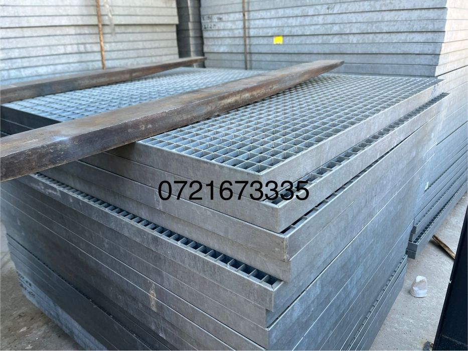 Grilaje zincate gretare zincate platforme