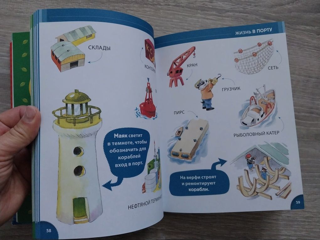 Энциклопедия для малышей иллюстрации Тони Вульфа