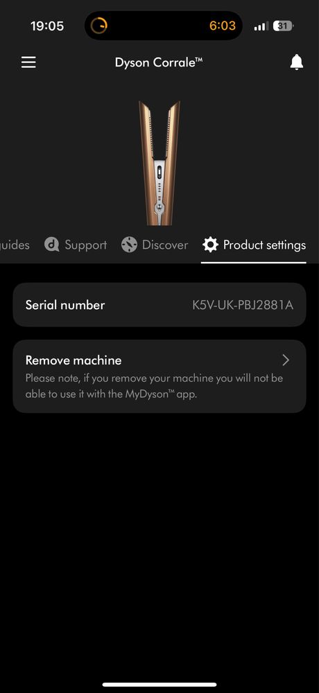 Преса за коса Dyson Corrale HS03