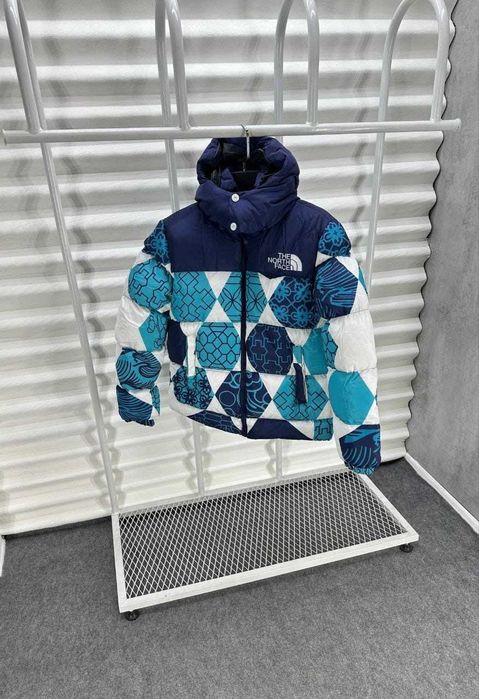 Geacă The North Face Retro Nuptse Blue