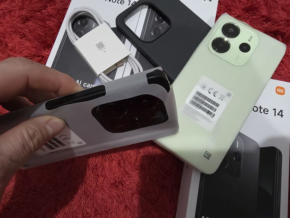 -Xiaomi Redmi Note14, Nou, Nefolosit, 256Gb, 8Ram, 0 cicluri incarcare