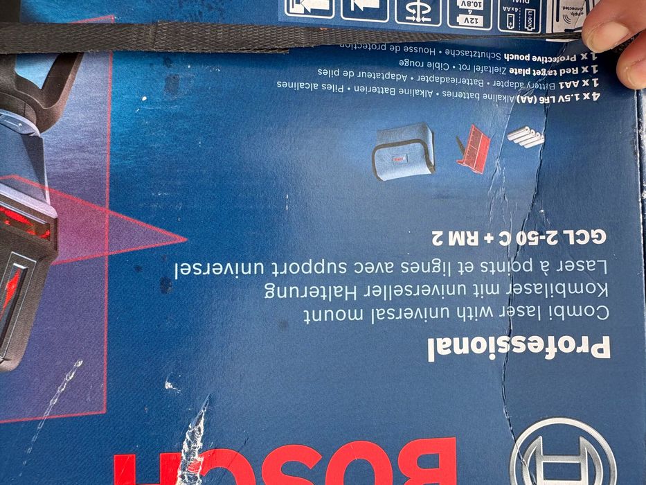 Bosch професионален лазер GCL -2-50 C + RM 2