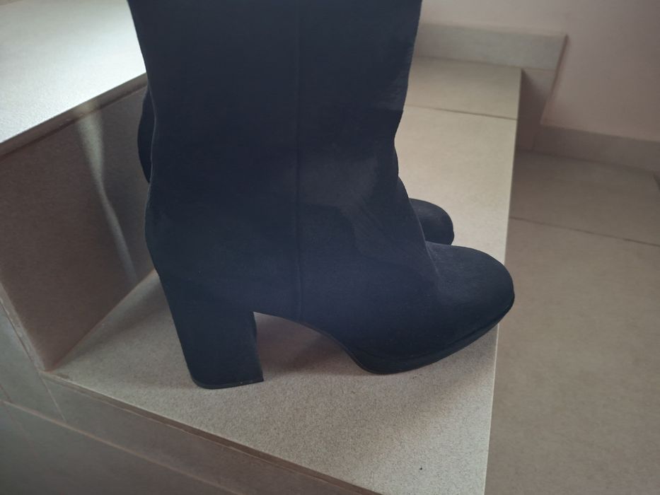 Дамски боти велур