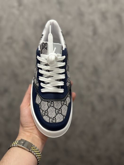 Adidasi Barbati Gucci Blue Navy & White!
