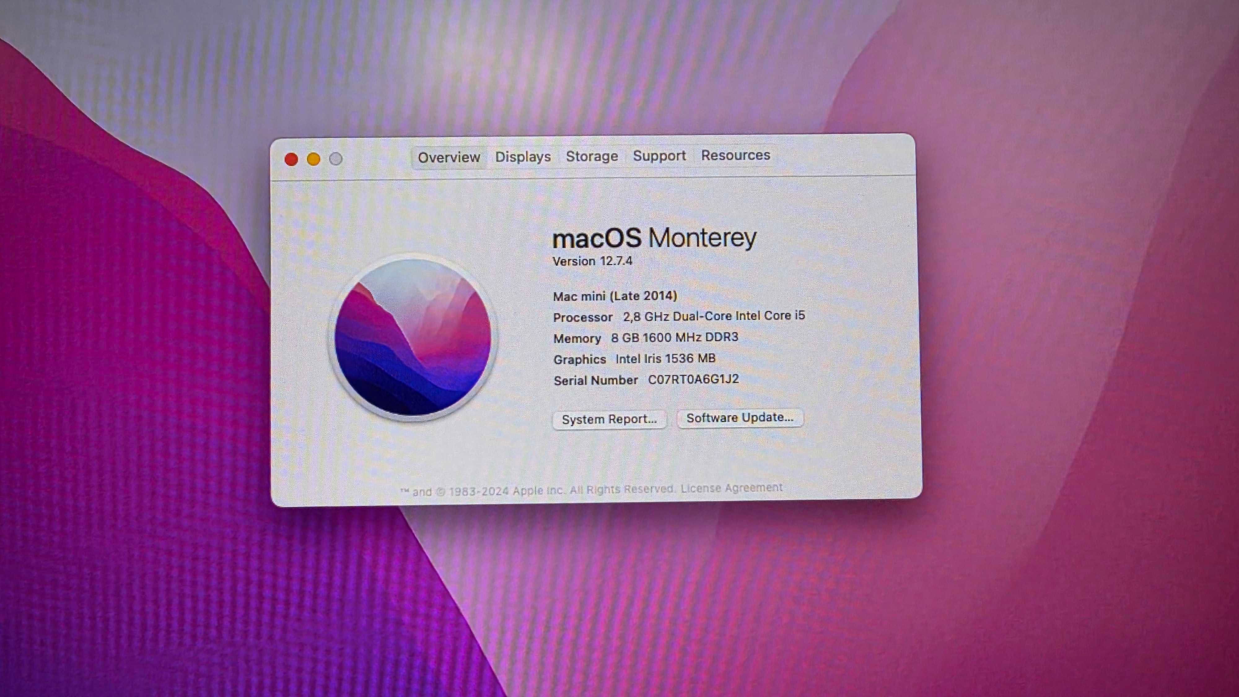 MacMini Late 2014 256GB