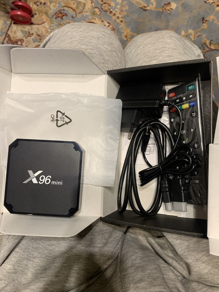 Смарт тв бокс приставки для тв Android tv box x96 mini x96q smart tv