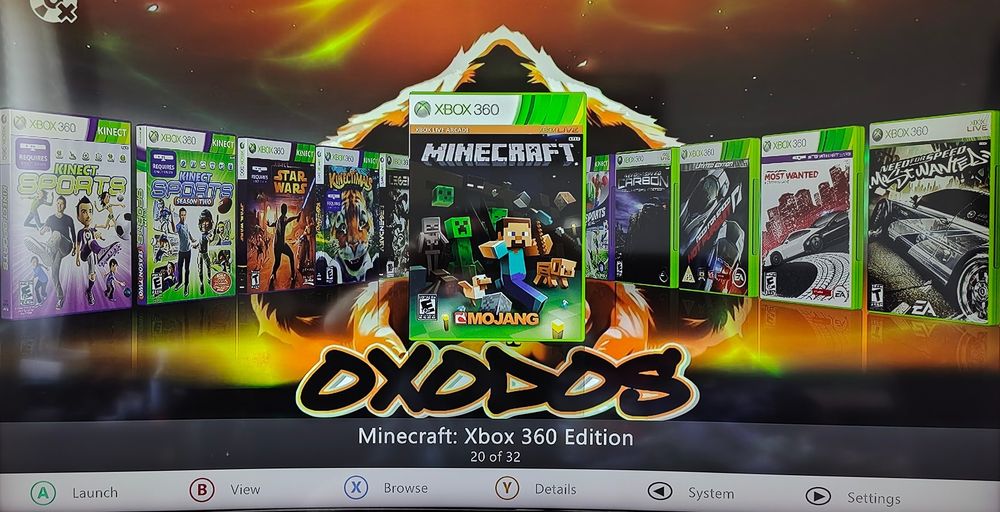 Jucarie Xbox 360 modat + kinect + 30 jocuri perfect functional