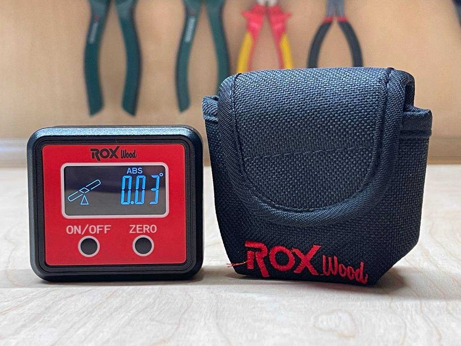 Дигитален инклинометър, нивелир и ъгломер Rox Wood