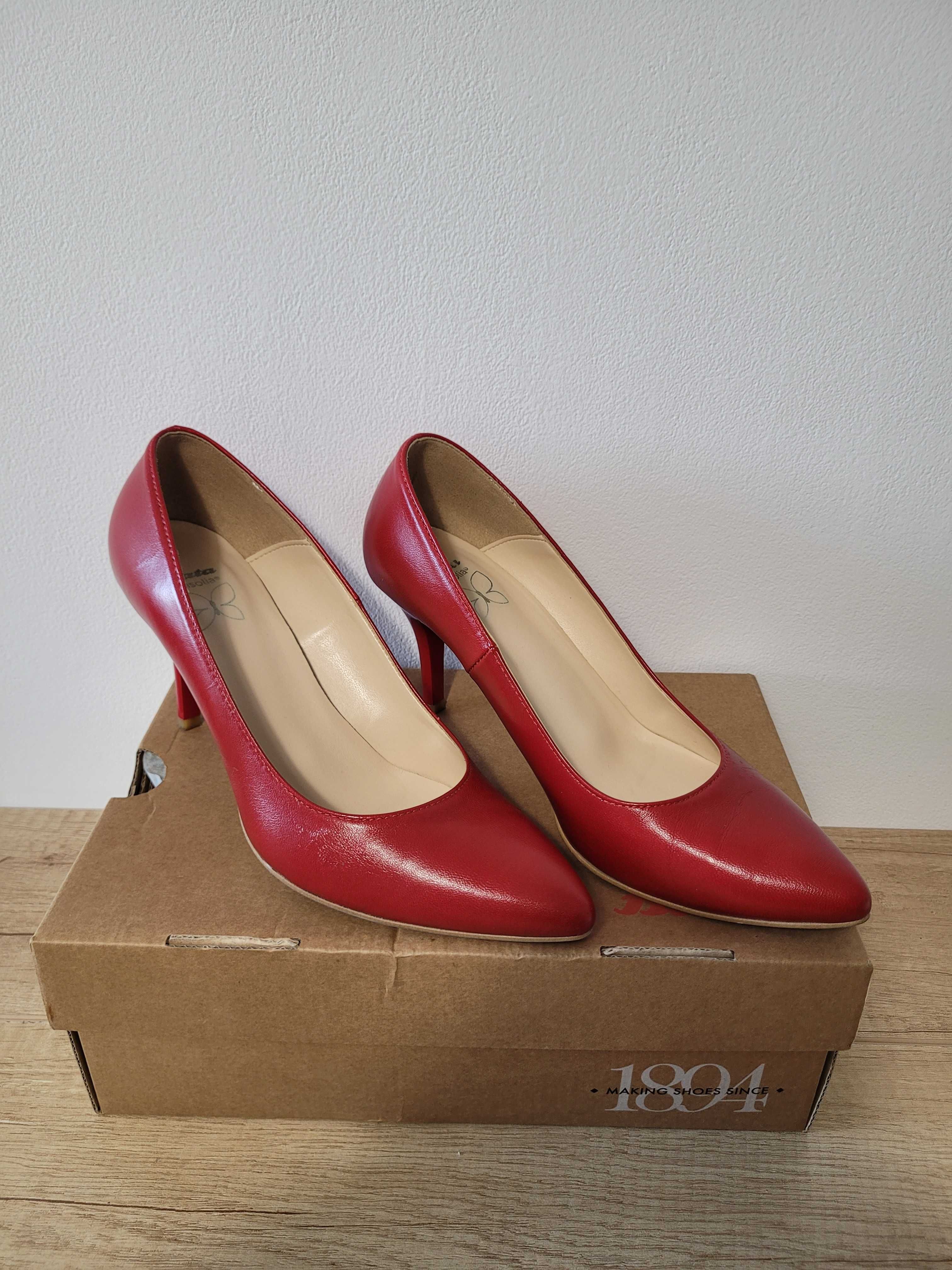 Stiletto Bata 40 Rosu