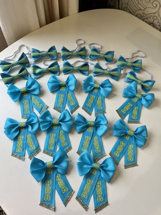 16 желтоқсанға арналған бантик, галстук, бабочка, жабо сатылады.