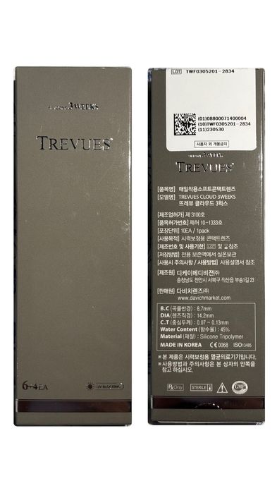 Контактные линзы TREVUES
