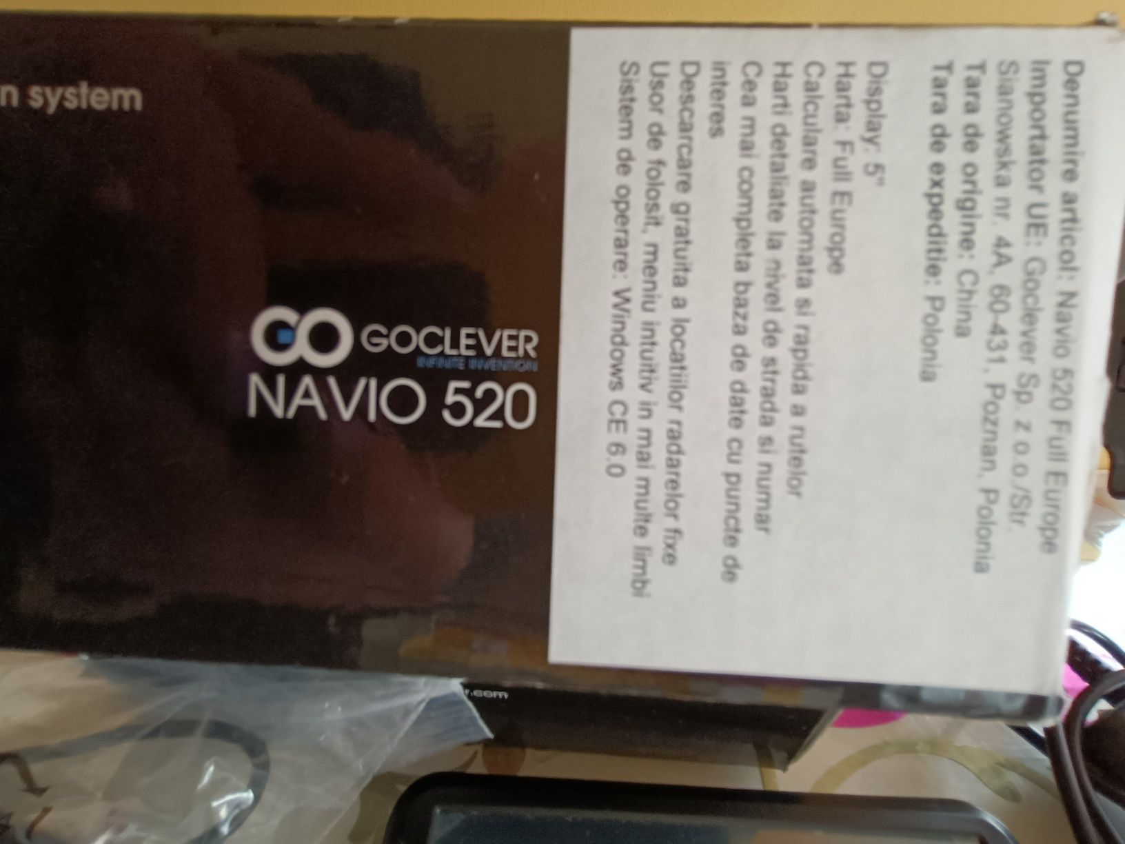 GPS GoClever Navio 520
