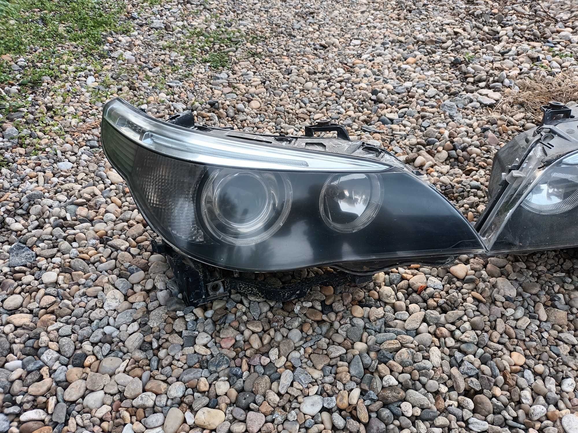 ляв и десен фар за бмв е60 е61 ксенон динамик драйв BMW E60 E61 XSENON