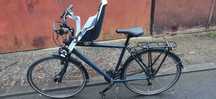 Vand bicicleta de oras City Bike cu tot cu scaun de copil