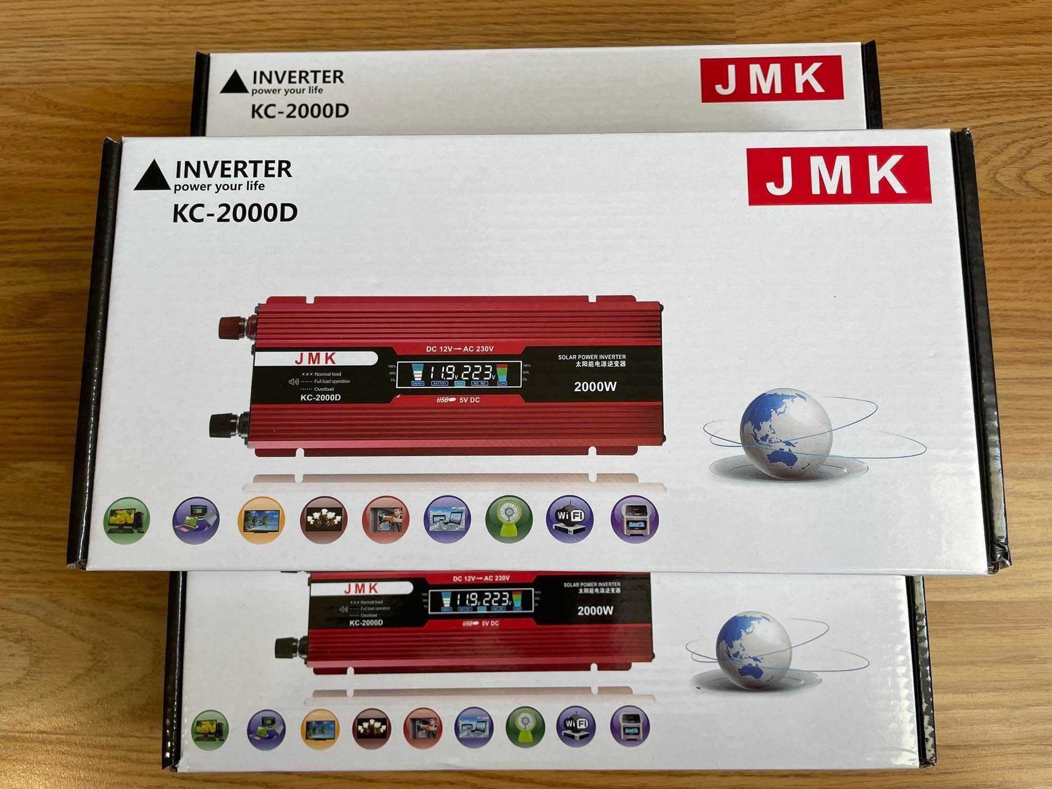 Инвертор за кола- от 12V-220V, 2000W/ 4000W