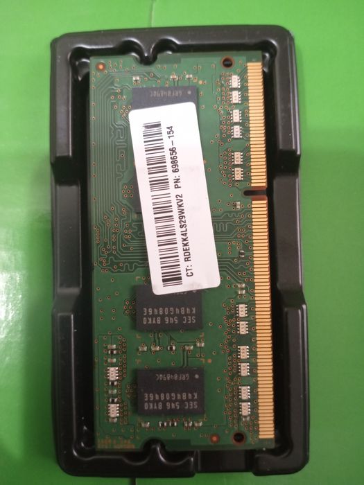 Noutbuk uchun ddr3 so-dimm Samsung 4 gb 1600 mhz