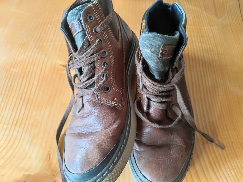 Мъжки  водоустойчиви боти до глезена Geox Amphibiox Respira обувки 40