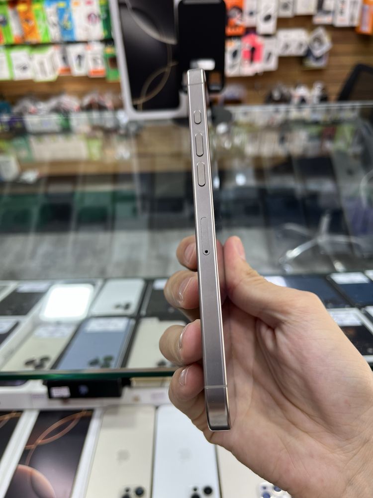 Iphone 16 Pro Max 256GB 100% Natural titanium sim - Naqdga faqat