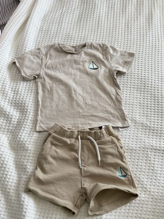 Set Name iT bej, galben si verde 104