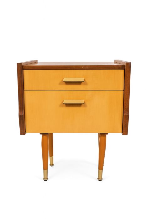 Датски винтидж шкафчета 2 бр mid century 1950 те Дания